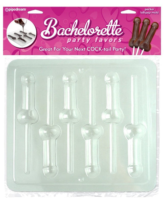 Pipedream Bachelorette Party Favors Pecker Lollipop Mold - Sex Games, Coupons and Tricks