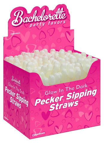 Pipedream Bachelorette Party Favors Pecker Sipping Straws - Sex Games, Coupons and Tricks