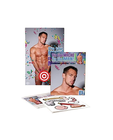 Pipedream Bachelorette Party Pin The Macho On The Man - Party Gifts and Novelties