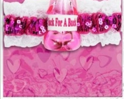 Pipedream Bachelorette Party Favors Willy Shot Glass Garter - Bachelorette and Bucks