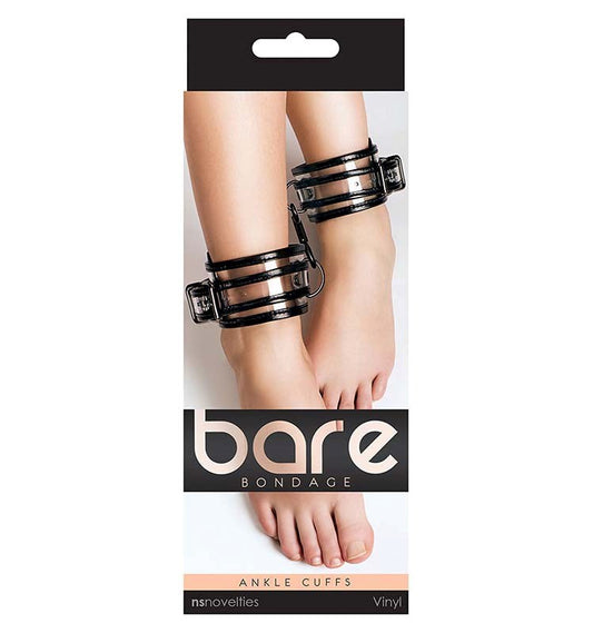Bare Bondage Ankle Cuffs - Cuffs and Restraints