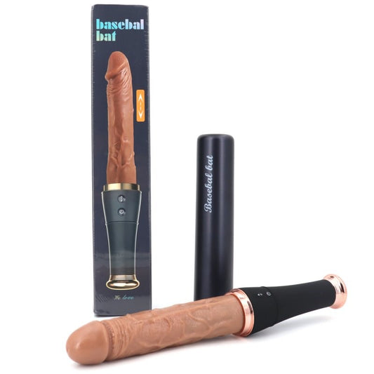 BDStyle Rechargeable Thrusting Baseball Bat Dildo - Realistic Dildos
