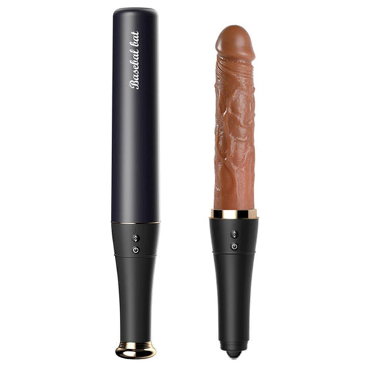 BDStyle Rechargeable Thrusting Baseball Bat Dildo - Realistic Dildos
