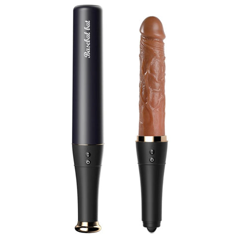 BDStyle Rechargeable Thrusting Baseball Bat Dildo - Realistic Dildos