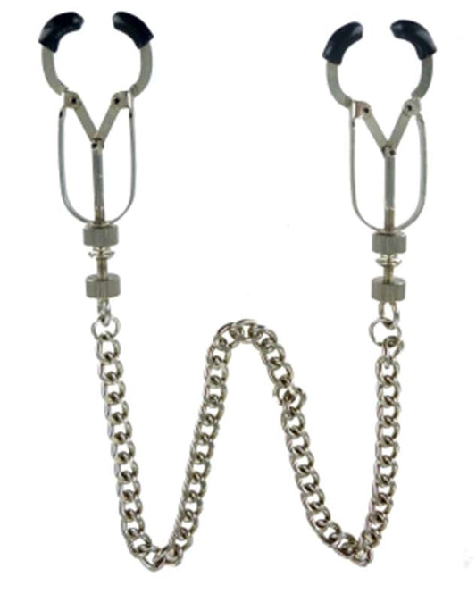 Bauhaus Precision Bondage Nipple Vice Grey - Nipple and Clit Clamps