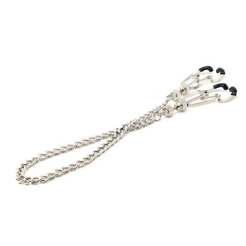 Bauhaus Precision Bondage Nipple Vice Grey - Nipple and Clit Clamps
