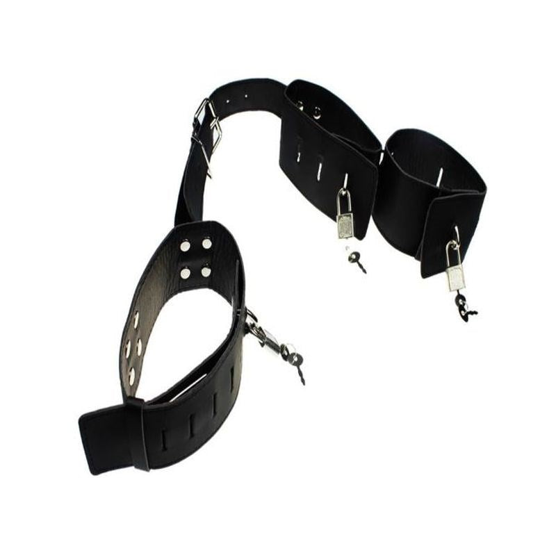 BDSM Gear Leather Cuffs & Collar Cuffs and Restraints