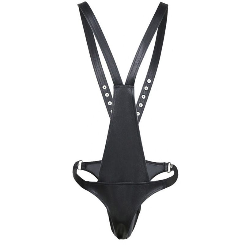 BDSM Open Cock Harness His Fetish