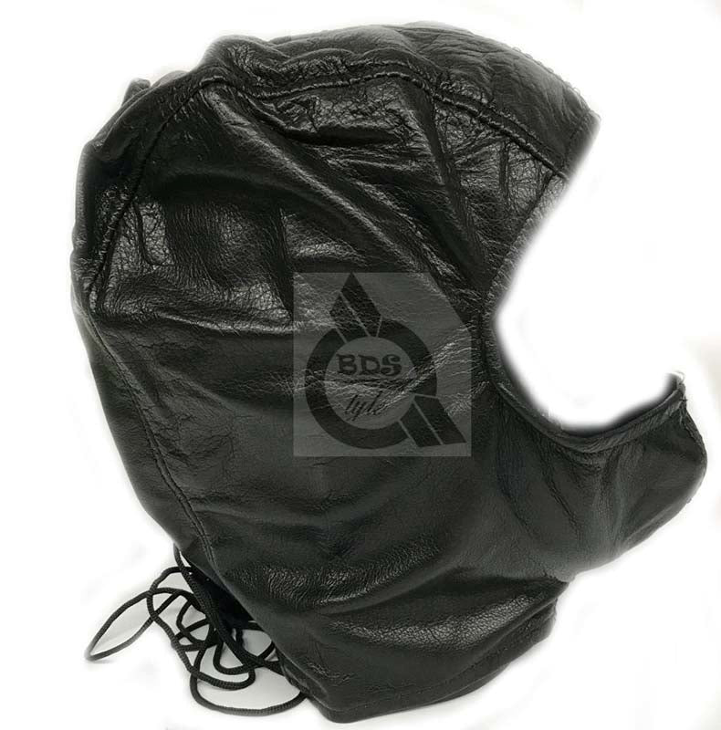 BDSM Open Face Mask Faux Leather Masks And Blindfolds