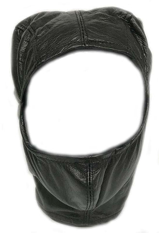 BDSM Open Face Mask Leather - Masks And Blindfolds