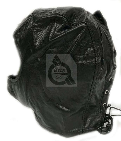 BDSM Open Face Mask Leather - Masks And Blindfolds