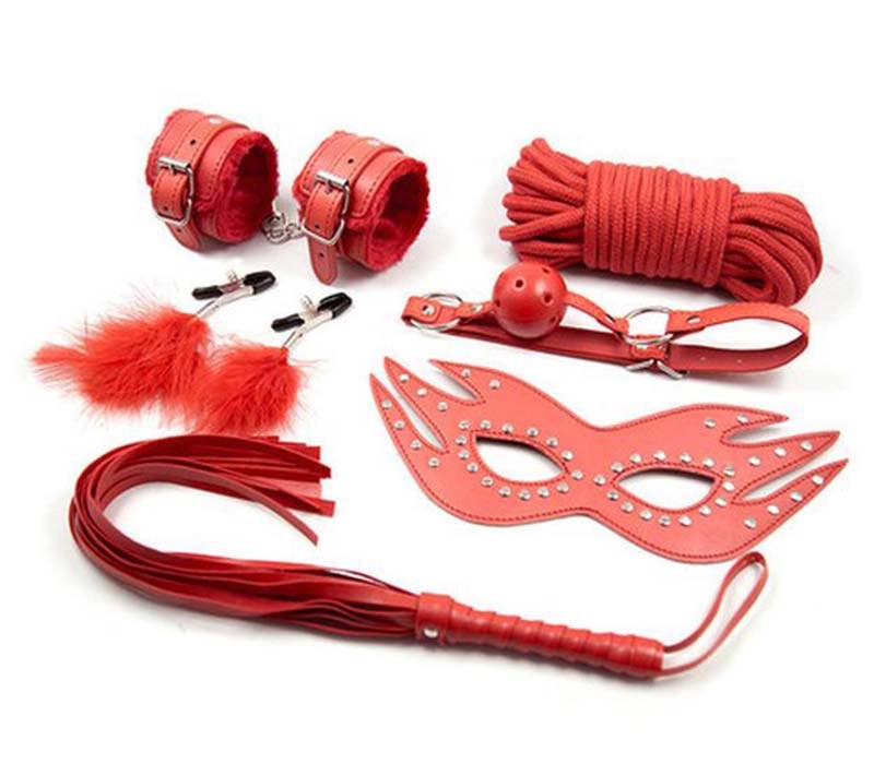 Bedroom Bondage Kit 6 Piece Sex Kits