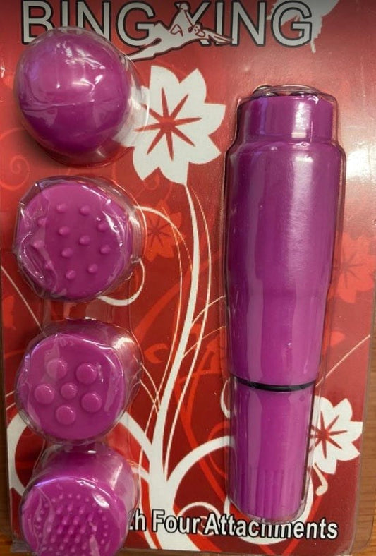 Bing King Mini Vibe And Attachments - Mini & Slim Vibrators
