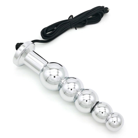BDStyle Bipolar Metal Electric Shock Butt Plug - Elevate Your Intimate Experiences Electro Sex