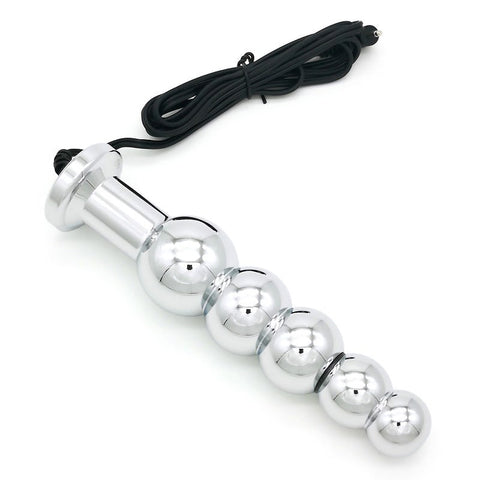BDStyle Bipolar Metal Electric Shock Butt Plug - Elevate Your Intimate Experiences - Electro Sex