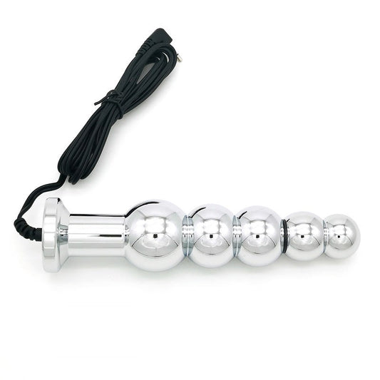 BDStyle Bipolar Metal Electric Shock Butt Plug - Elevate Your Intimate Experiences Electro Sex
