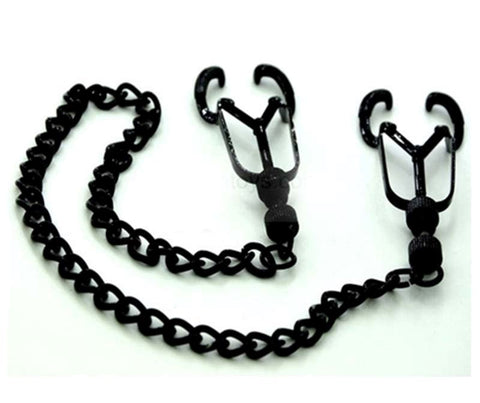 Black Beetle Nipple Clamps - Breast and Nipple Toys