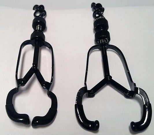 Black Beetle Nipple Clamps - Breast and Nipple Toys
