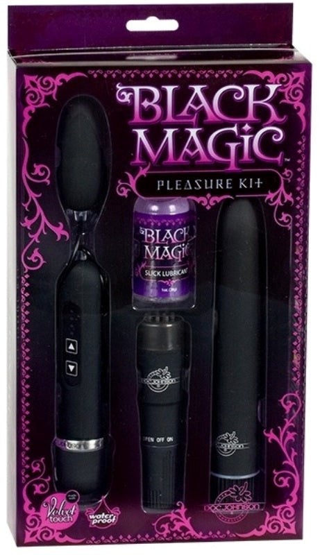 Doc Johnson Black Magic Pleasure Sex Toy Kit - Sex Kits