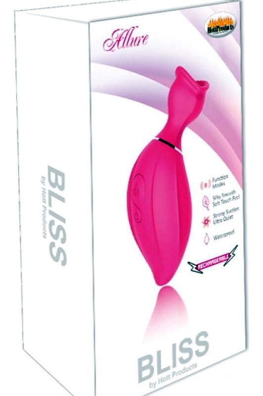 Bliss Allure Suction Vibe - Clit Ticklers and Pulsators