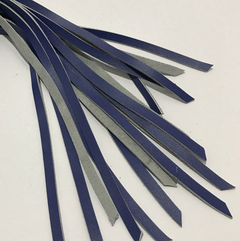 Blue Leather Whip - Whips And Crops