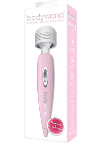 Bodywand Personal Mini Rechargeable Massager Pink Body Wands