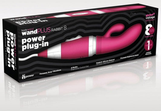 Bodywand wandPlus Rabbit 8 Power Plug-in - Rabbit Vibrators