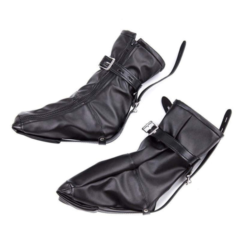 Bondage Booties Faux Leather - Cuffs and Restraints