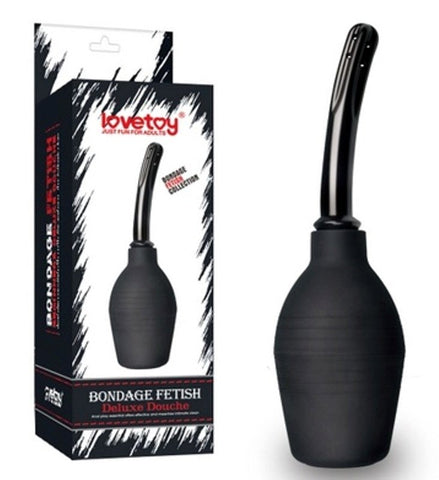 Bondage Fetish Deluxe Curved Douche - Enemas and Douches