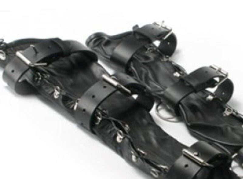 Bondage Leather Opera Gloves Wigs and Gloves