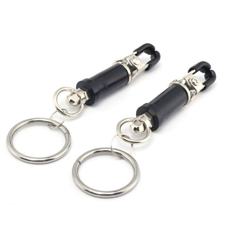 Bondage Ring Barrel Clamps - Breast and Nipple Toys