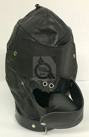 Bondage Supplies Hood Leather - Bondage Hoods