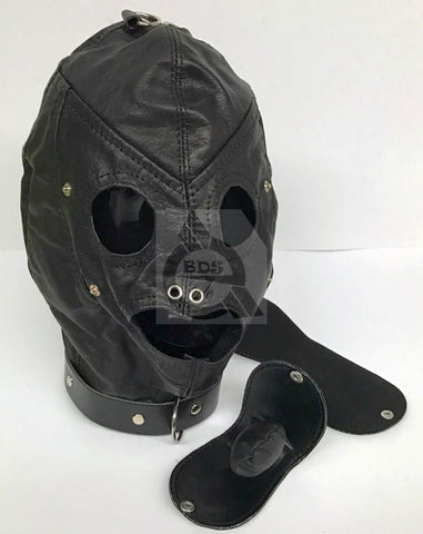Bondage Supplies Hood Leather - Bondage Hoods