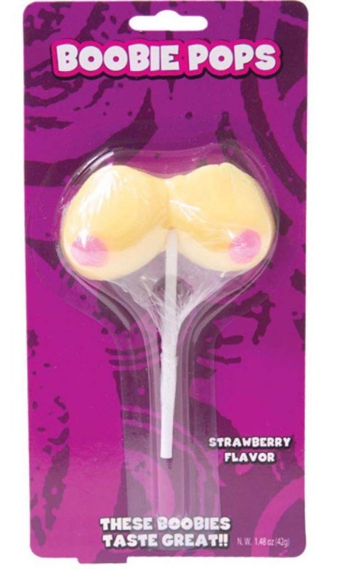 Boobie Pops Candy Strawberry - Fancy Dress Ups