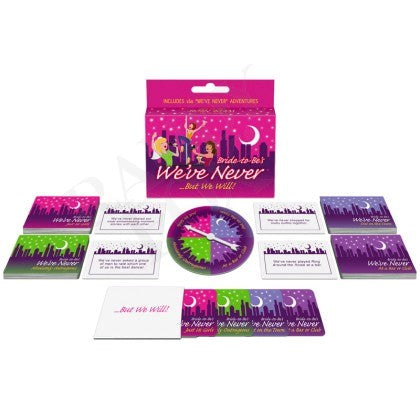 Bride-To-Be's "We've Never" Card Game - Sex Games, Coupons and Tricks