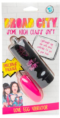 Broad City Love Egg Vibrator - Remote Control Vibrators