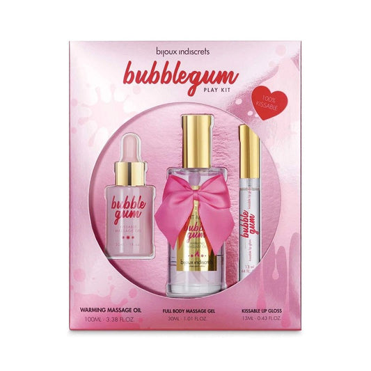 Bubblegum Play Adult Massage Oils Kit Sex Kits