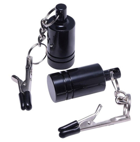 Burden Cylinder Nipple Weight Clamps - Breast and Nipple Toys