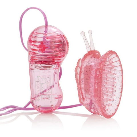 California Exotics Butterfly Womens Clitoral Pump - Nipple and Clit Clamps