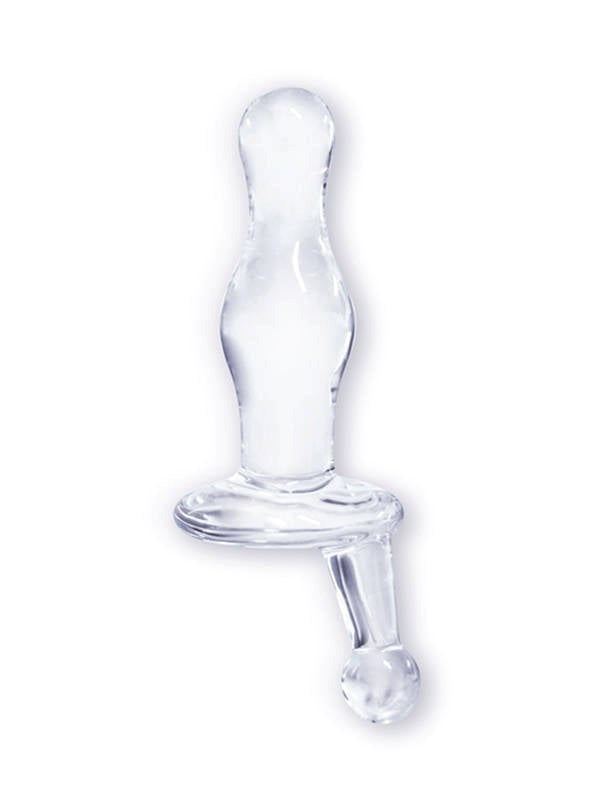 ButtMan's Viewable Glass Butt Plug Curves Glass Sex Toys