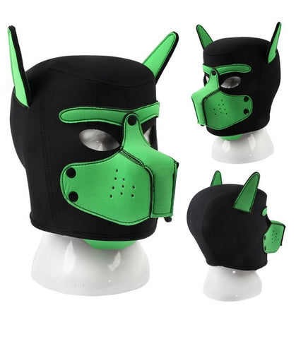 Camouflage Dog Bondage Hood - Bondage Hoods