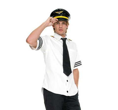 Captain Fetish Air Costume - Fancy Dress Ups