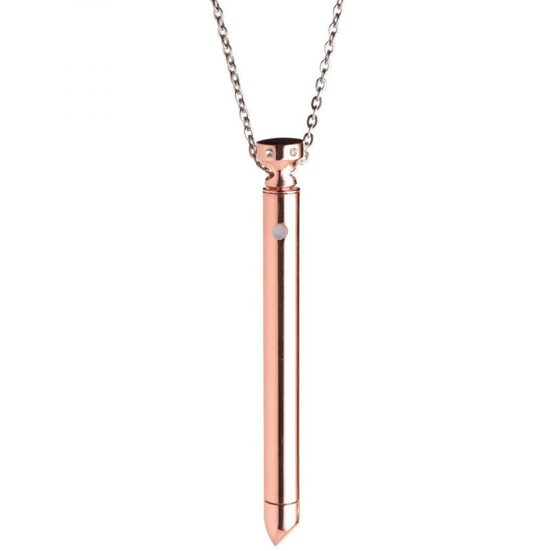 Charmed 7X Vibrating Necklace - ROSE Luxury Sex Toys