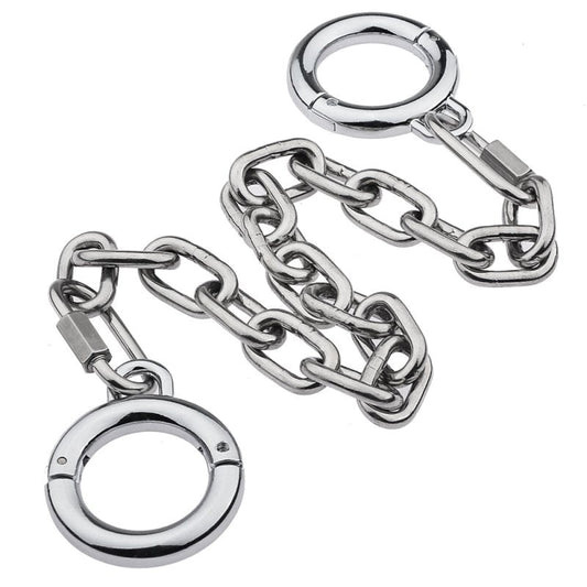 BDStyle Class - Secure and Stylish Stainless Steel BDSM Cuffs - Steel Sex Toys