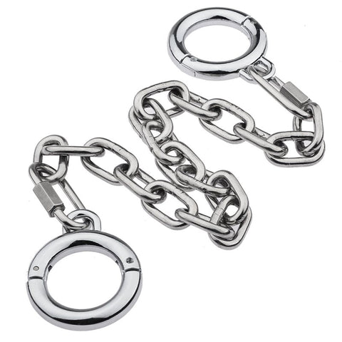 BDStyle Class - Secure and Stylish Stainless Steel BDSM Cuffs - Steel Sex Toys