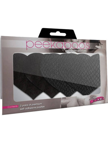 Classic Black Hearts - Wigs and Gloves