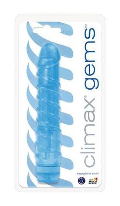 Climax Gems Sapphire Swirl G-Spot Vibrators