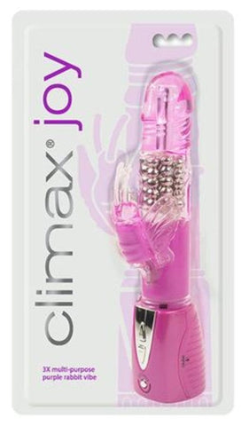 Climax Joy 3X Multi-Purpose Vibrating Rabbit Massager - Rabbit Vibrators