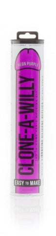 Empire Labs' Customizable Neon Purple Pleasure Replica - Moulding Kits