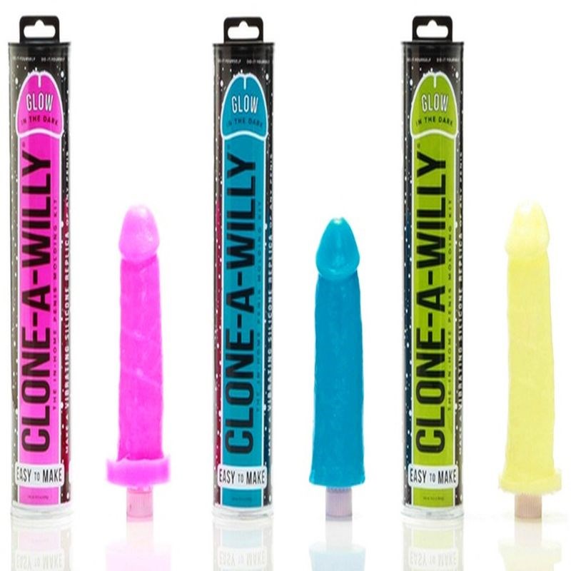 Clone-A-Willy Vibrating Silicone Hot Pink Moulding Kits